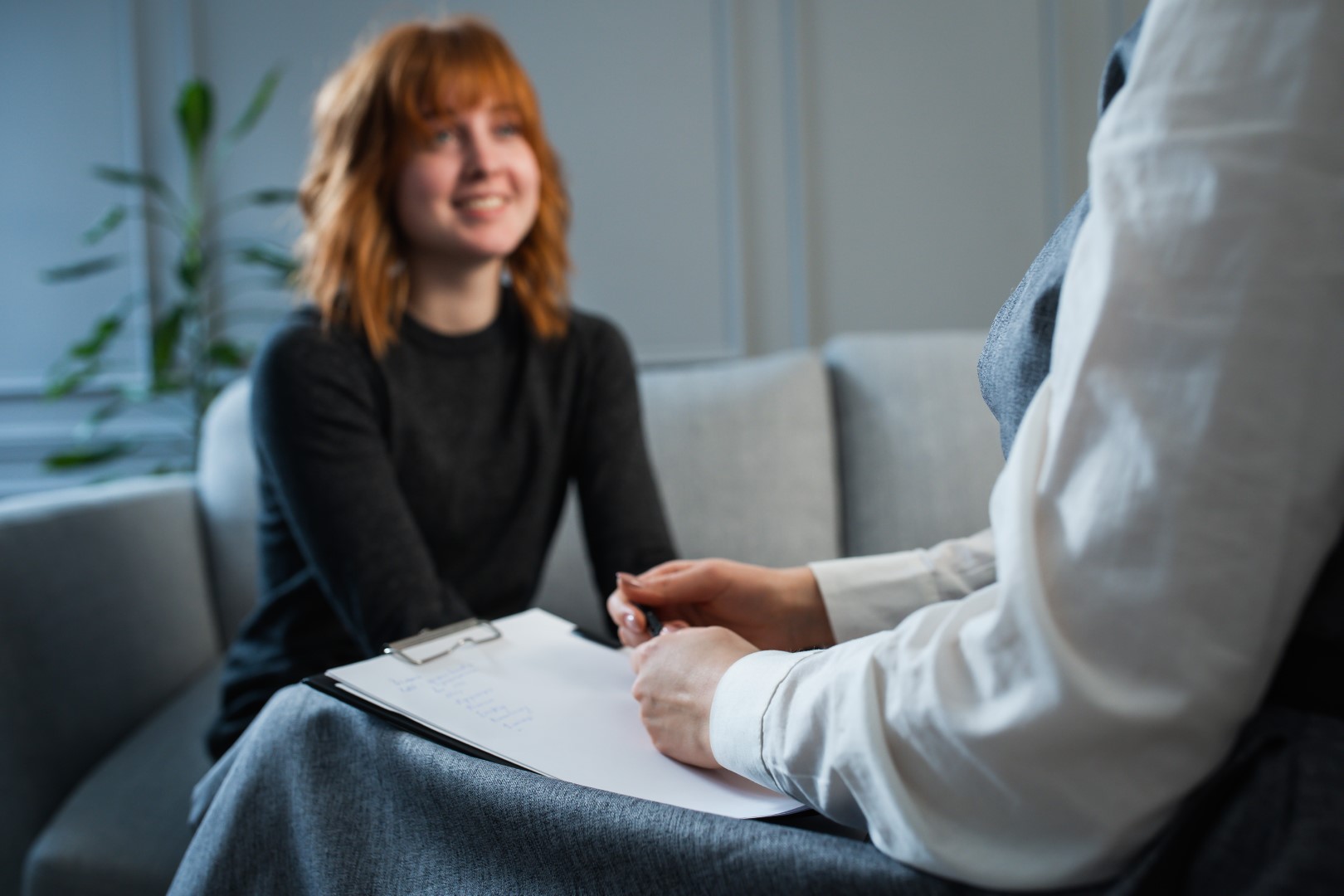 image of woman receiving DBT for emotion regulation and mindfulness